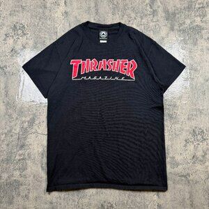 Thrasher Magazine San Francisco Print T-Shirt Black Mens Medium